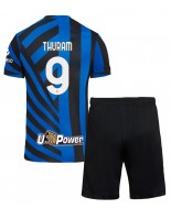 Inter Milan Marcus Thuram #9 Domácí dres pro děti 2024-25 Krátký Rukáv (+ trenýrky)